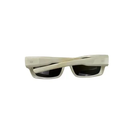 Lexxola - Neo 200 Sunglasses in Cream with Reflective Lenses display picture 3